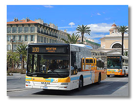 effektivt rutenet i Nice